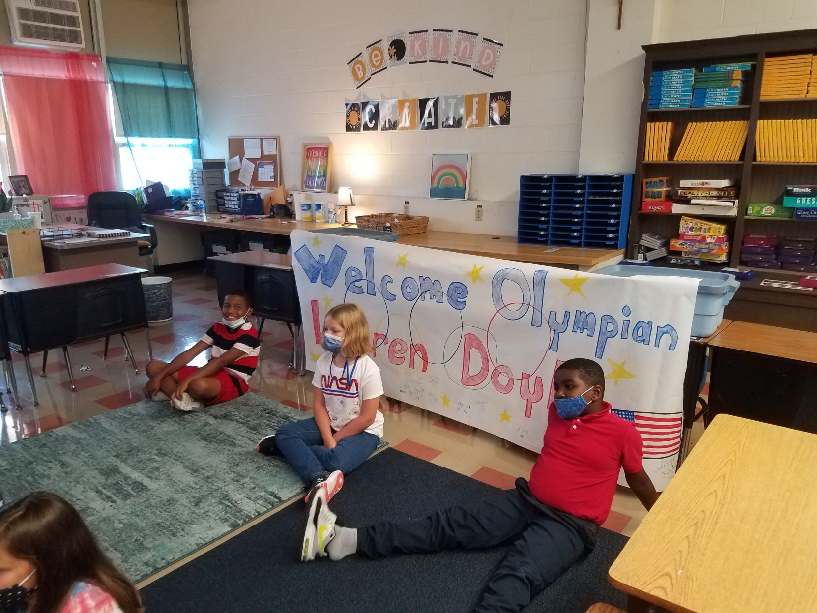 Meeting an Olympian